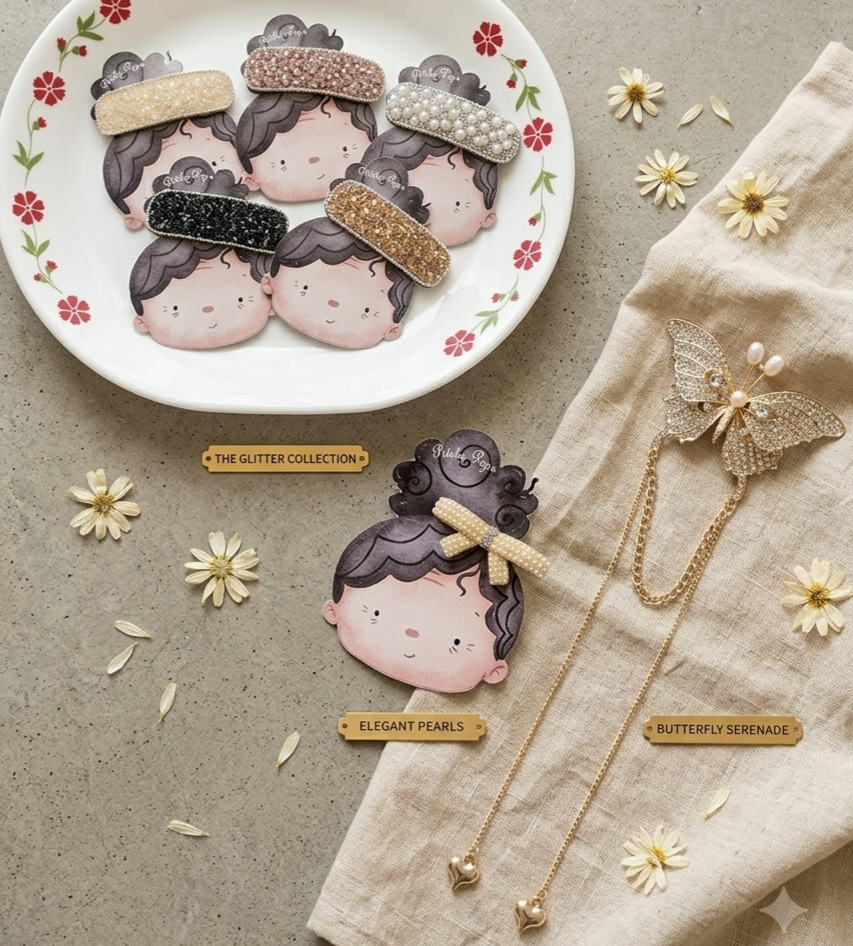 Luxury Hair Clips & Accessories